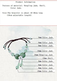 Green Crystal Bracelet Statement Charm Jewelry