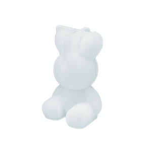 3D Bear Rabbit Silicone Keychain Pendant Molds for DIY Craft