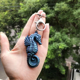 Christmas Seahorse Ornaments Resin Mold for Keychain Pendant