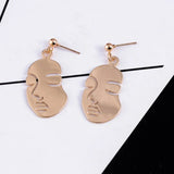 Girl Face Earrings Mold Silicone Mould DIY Epoxy Resin Jewellery Making