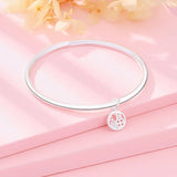 Glossy Plain Ring Bracelet Small Fresh Ins Cold Wind Jewelry