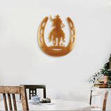 Silicone Horseshoe Molds Cowboy Rider DIY Resin Crafting Ornaments