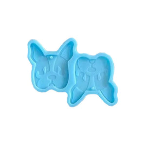 Silicone Mold for Earrings and Keychains - CAT, Fish, Rabbit Shape