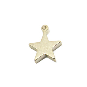 Brass Star Pendant Earrings DIY Jewelry Accessories