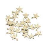 Brass Star Pendant Earrings DIY Jewelry Accessories