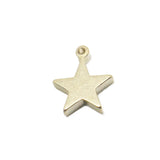 Brass Star Pendant Earrings DIY Jewelry Accessories