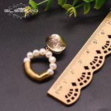 Boho Style Freshwater Pearl Ear Clip Ge0905