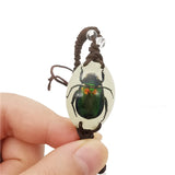 Glow In The Dark Beetle Charm Bracelet