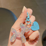 Cartoon Animal Couple Keychains Glow In the Dark
