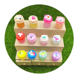 Glow in Dark Bottle 3D Mini Resin Jam Jar Model Doll House Kitchen Toy