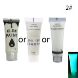 Glow in The Dark Luminous Pigment Non-Toxic Face Paint
