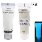 Glow in The Dark Luminous Pigment Non-Toxic Face Paint