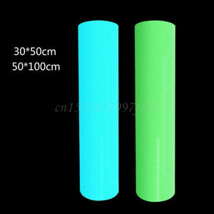 Glow in The Dark PU Heat Transfer Vinyl Luminous T-Shirt Press Paper Sheet