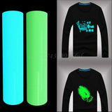 Glow in The Dark PU Heat Transfer Vinyl Luminous T-Shirt Press Paper Sheet