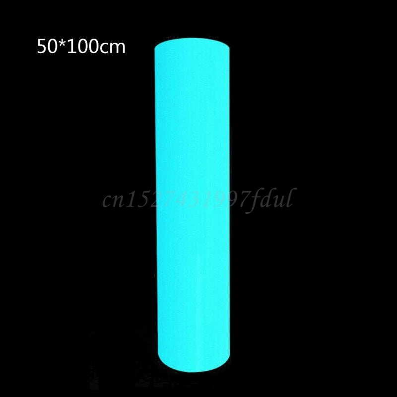 Glow in The Dark PU Heat Transfer Vinyl Luminous T-Shirt Press Paper Sheet
