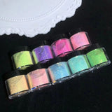 Glowing Resin Powder Pigment DIY Jewelry Colorant Dyes Epoxy Resin Pearl Powder