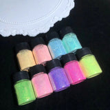 Glowing Resin Powder Pigment DIY Jewelry Colorant Dyes Epoxy Resin Pearl Powder