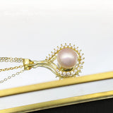 Glseev Barbed Water Drops Pearl Necklace GN0322