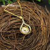 Glseev Barbed Water Drops Pearl Necklace GN0322