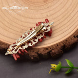 Coral Girl Hairpin Pearl Headdress Flower GH0056