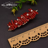 Coral Girl Hairpin Pearl Headdress Flower GH0056