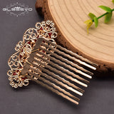 Glseevo Coral Hairpin Girl Birthday Party Wedding Pearl Headdress GH0048