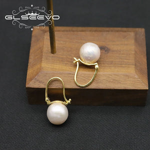 Freshwater Pearl Silver Earrings Hot Jewelry GE1078