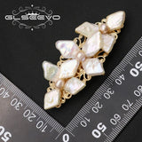 Glseevo Freshwater Pearl Flower Hairpin GH0062