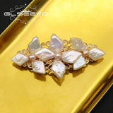 Glseevo Freshwater Pearl Flower Hairpin GH0062