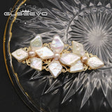 Glseevo Freshwater Pearl Flower Hairpin GH0062