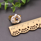 Natural Baroque Pearl Flower Earrings Personalized High Jewelry