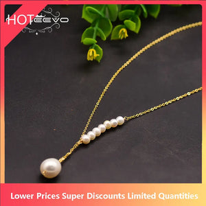 925 Silver Freshwater Pearl Necklace Pendant