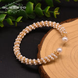 Glseevo Freshwater Pearl Adjustable Bracelet GB0919B