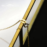 Glseevo Sterling Silver Freshwater Pearl Pendant Necklace Women's Jewelry