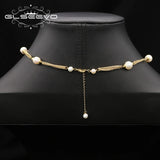 Glseevo Freshwater Pearl Necklace Wedding Party Jewelry GN0389