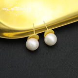 Sterling Silver Freshwater Pearl Earrings Christmas Jewelry