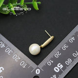 Retro Pearl Pendant Earrings, GE1083