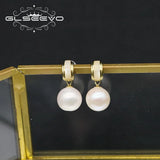 Freshwater Pearl Pendant Earrings Wedding Jewelry