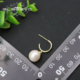 Freshwater Pearl Pendant Earrings Women's Party Jewelry