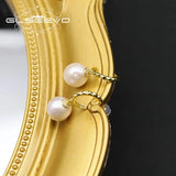 Freshwater Pearl Pendant Earrings Women's Party Jewelry
