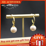 Freshwater Pearl Pendant Earrings Women's Party Jewelry