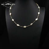 Glseevo Freshwater Pearl Necklace for Women GN0393
