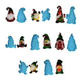 Gnome Dwarf Keychain Epoxy Resin Necklace Mold DIY Craft