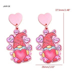Gnome Earring Women Christmas Jewelry Santa Dangle Earring