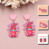 Gnome Earring Women Christmas Jewelry Santa Dangle Earring