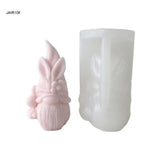 Gnome Resin Mold Easter Dwarf Epoxy Casting Mold for Soap Home Decors