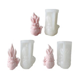 Gnome Resin Mold Easter Dwarf Epoxy Casting Mold for Soap Home Decors