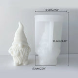 Gnome Resin 3D Candle Mold for Home Decor