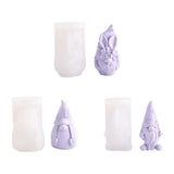 Gnome Silicone Mold for Candle Soap Ornaments