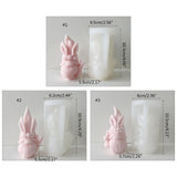 Gnome Silicone Mould Dwarf Plaster Soap Making Mold